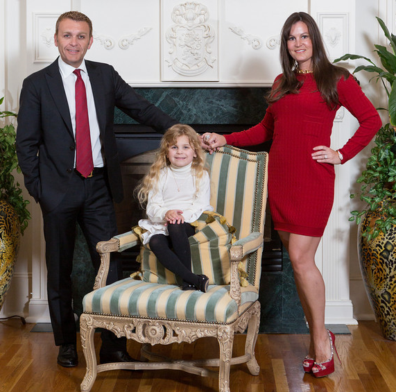 Dr DePaco and family