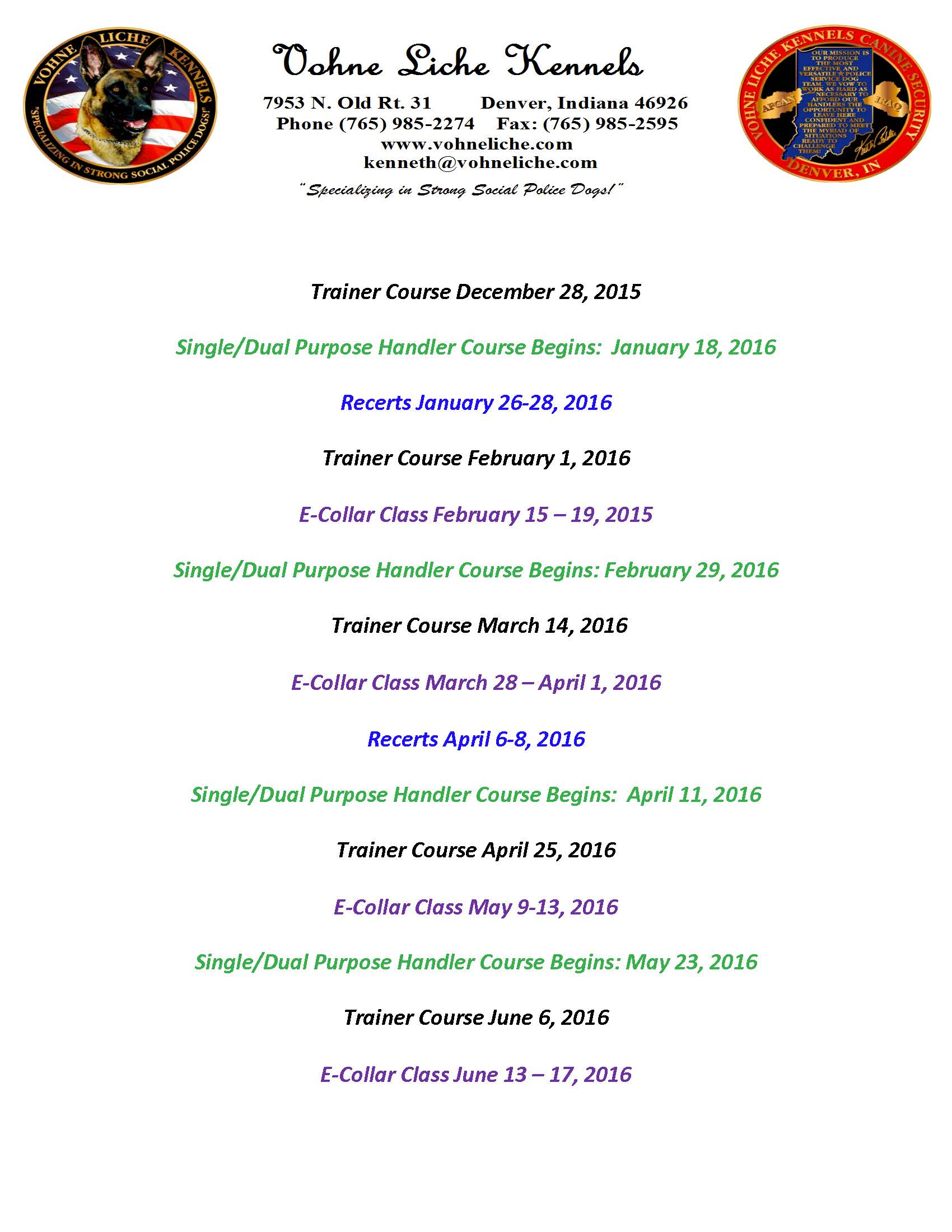 2016 Combined Schedule for VLK Page 1